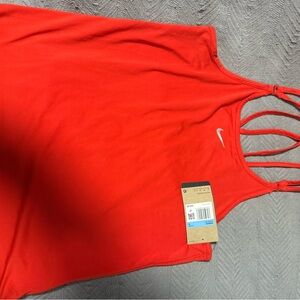 Nike Bright Red Strappy Tank